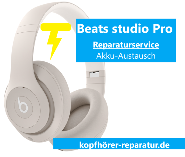beats studio Pro: Akku-Austausch