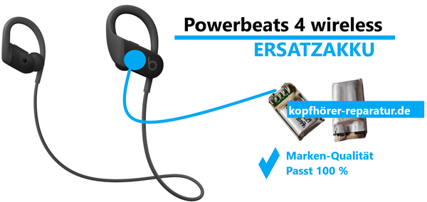 Powerbeats 4 wireless:  Ersatzakku