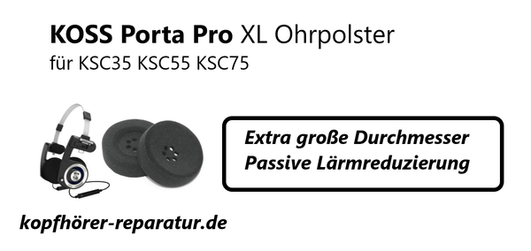 Koss Porta Pro Ohrpolster für KSC35 KSC55 KSC75