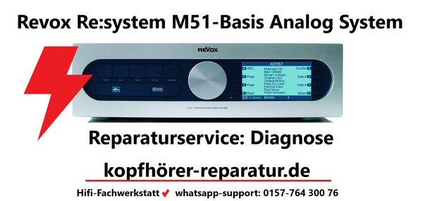 Revox Re:system M51-Basis Analog System  (Diagnose-Service)