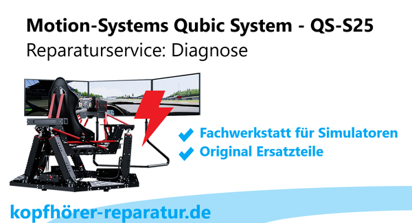 Motion-​Systems Qubic System (Service: Diagnose)