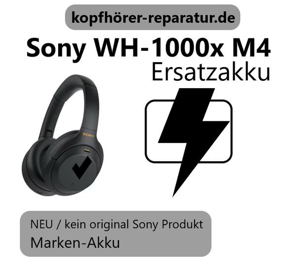 Sony WH-1000x M4 (Ersatzakku)